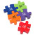 Custom Connecting Puzzle Piece Stress Reliever - All Colors 