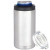 Custom Tallboy 2 in 1 Vacuum Insulated Can Holder and Tumbler - Silver In Use 
