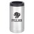 Custom Tallboy 2 in 1 Vacuum Insulated Can Holder and Tumbler - Silver 