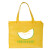 Yellow Eco-Friendly Medium Shopping Bag | Budget Wholesale Non-Woven Tote Bags | Bulk Discount Tote Bags