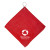 Custom Microfiber Golf Towel with Grommet and Hook - Red