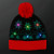 Custom Light Up Christmas Beanie Hat 