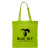 Custom Economy Non-Woven Tote Bag - Lime Green