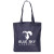 Custom Economy Non-Woven Tote Bag - Navy Green