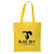 Custom Economy Non-Woven Tote Bag - Yellow