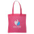 Custom Economy Non-Woven Tote Bag - Pink