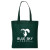 Custom Economy Non-Woven Tote Bag - Hunter Green