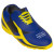 Custom Running Shoe Stress Reliever - Blue with Yellow with Black
