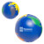 Custom Multicolored Earthball Stress Reliever - Blue