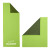 Lime Green Promotional Cooling Towel Nylon/Poly Mesh