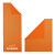 Orange Promotional Cooling Towel Nylon/Poly Mesh