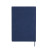 Custom PrimeMark A5 Stripe-Embossed Journal - Navy Back View 