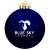 Round Shatterproof Ornament - Blue