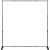 Custom 8' x 8' Backdrop Banner Kit - Black Structure View 