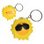 Custom Cool Sun Stress Reliever Key Chain 