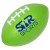 Custom Medium Football Stress Reliever - Lime Green