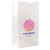Custom Full Color 1-Sided SOS White Paper Bags - 4.25" x 8.1875" x 2.375"