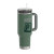 Custom Thermos 40 oz Stainless Steel Cup Holder Mug - Alpine Green 