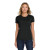 Custom Gildan Softstyle Women's Fit V-Neck T-Shirt - Black