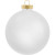 Custom 3.25" Traditional Glass Ornaments - White 