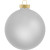 Custom 3.25" Traditional Glass Ornaments - Silver 