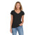 Custom Gildan Softstyle Women's Fit V-Neck T-Shirt - Black 
