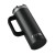 Custom RTIC Road Trip 20 oz Travel Mug (Ceramic Lining) - Black Side View 