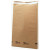 Custom Full Color Natural Brown Paper Bubble Mailer 14.25" x 20" - Back View 