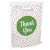 Custom Polka Dots Seasonal Predesigned Plastic Bags - 6" x 13" - Side View 
