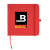 Custom Hawthorne Recycled Journal - Red