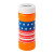 Custom 2 oz. Patriotic Bubbles Imprinted On Cap - Orange 