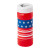 Custom 2 oz. Patriotic Bubbles Imprinted On Cap - Red