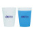 Custom 16 oz. Frosted Mood Reusable Flex Stadium Cup - Frosted Blue 