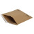 Custom One Color Natural Paper Bubble Mailer - 7.25" x 12" - Open View 