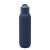 Custom 20 Oz. Hydrus Recycled Stainless Steel Bottle - Navy Back View 