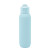 Custom 20 Oz. Hydrus Recycled Stainless Steel Bottle - Light Blue Back View 