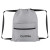 Custom Anywhere RPET Drawstring Bag - Gray
