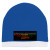 Custom Black History Month Knit Beanie with Stripe - Royal/White