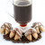 Custom Chocolate Covered Fortune Cookies - Cappuccino