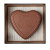 Custom Chocolate Heart Box with Premium Confections - Closed View 