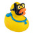 Custom Snorkel Rubber Duck - Side View 