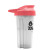 Custom Evo Shaker Tumbler with Drink-Thru Lid and Mixing Ball - 20 oz. - Frost with Salmon