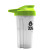 Custom Evo Shaker Tumbler with Drink-Thru Lid and Mixing Ball - 20 oz. - Frost with Lime Green 