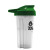 Custom Evo Shaker Tumbler with Drink-Thru Lid and Mixing Ball - 20 oz. - Frost with Green