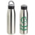Custom Aurora 18 oz Vacuum Insulated Copper-Coated Stainless Steel Bottle - Silver 