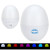 Custom Audio Dome Lighted Wireless Speaker with White Noise Sounds - White 