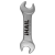 Custom Wrench Stress Reliever - Silver 