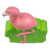 Custom Flamingo Stress Reliever - Top View 