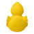 Custom Natural Rubber Duck - Back View 