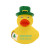 Custom St Patrick's Day Rubber Duck